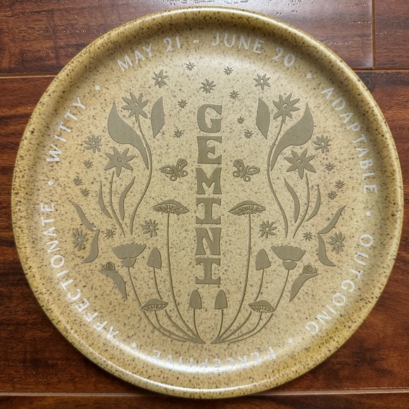 Urban Outfitters Other - Gemini Zodiac Snack Plate